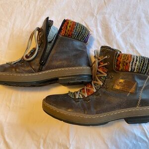 Rieker Cozy Lined Boots